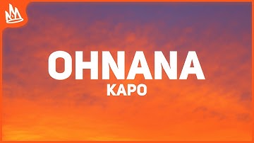 Thumbnail of Kapo – Ohnana [Letra]