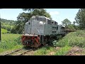 Locomotivas SD70 - Trem VLI em Salitre de Minas - MG