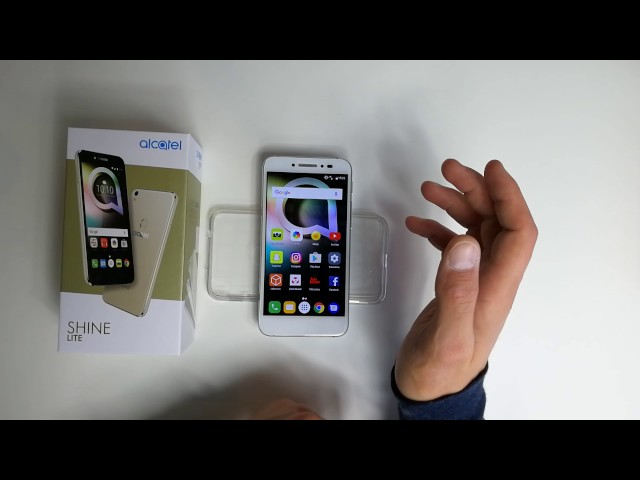 Alcatel Shine Lite - 2016 : Test Français. - YouTube