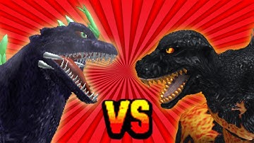 Super Godzilla VS. Burning Godzilla ~ GODZILLA: UNLEASHED ReTex