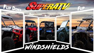 Superatv Windshields - Full Selection - American Made