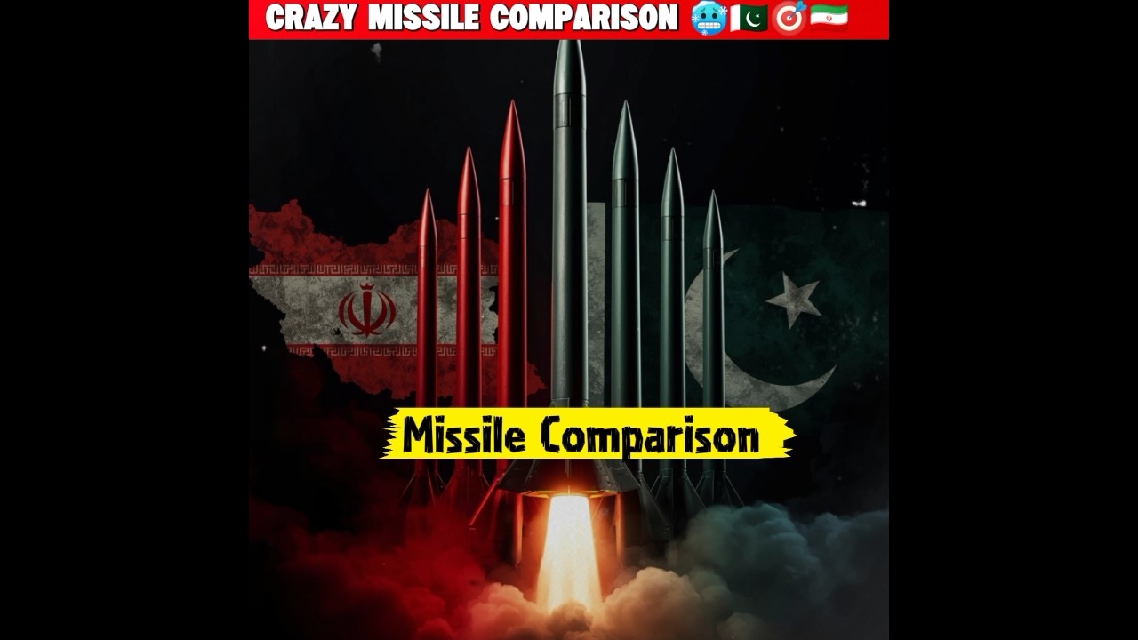 Сравнение ракет Ирана и Пакистана 🥶🇵🇰❓🇮🇷🚀