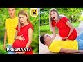 "I'M PREGNANT" PRANK! Funny DIY Pranks on Family & Friends!