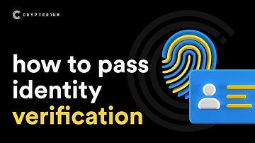 How to verify profile in Crypterium App