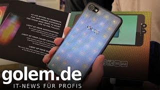 Alcatel A5 LED - Hands on (MWC 2017)