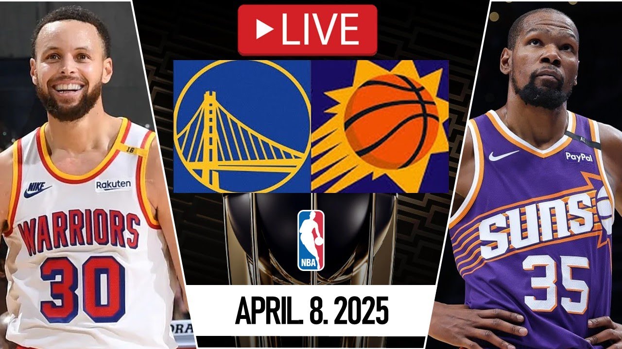 NBA LIVE! Golden State Warriors vs Phoenix Suns April 8, 2025 Suns