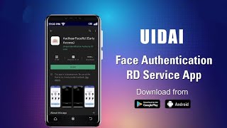 Aadhaar face authentication RD Service App screenshot 3