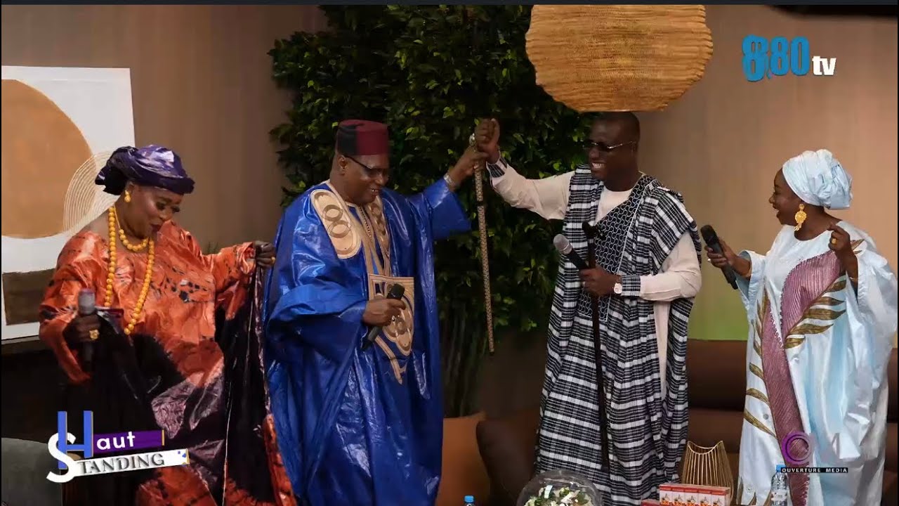 #880 TV / OM TV : FOUNE MODIBO CAMARA & PAYE CAMARA DANS L'EMISSION HAUT STANDING 100% LIVE.