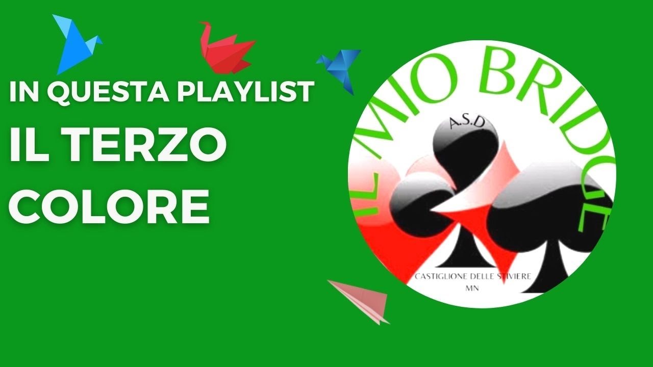 il mio bridge seconda licita rispondente 1 - YouTube