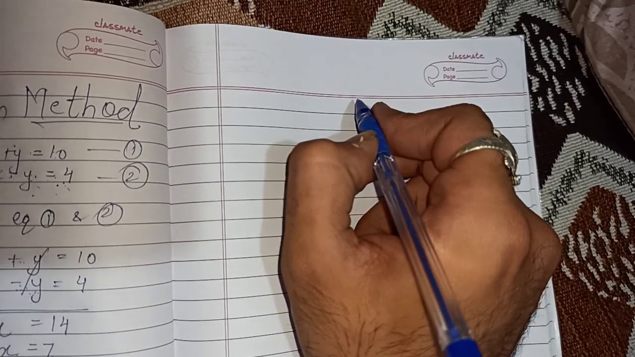 Part 2 linear equations in two variables class 10 Maths - YouTube