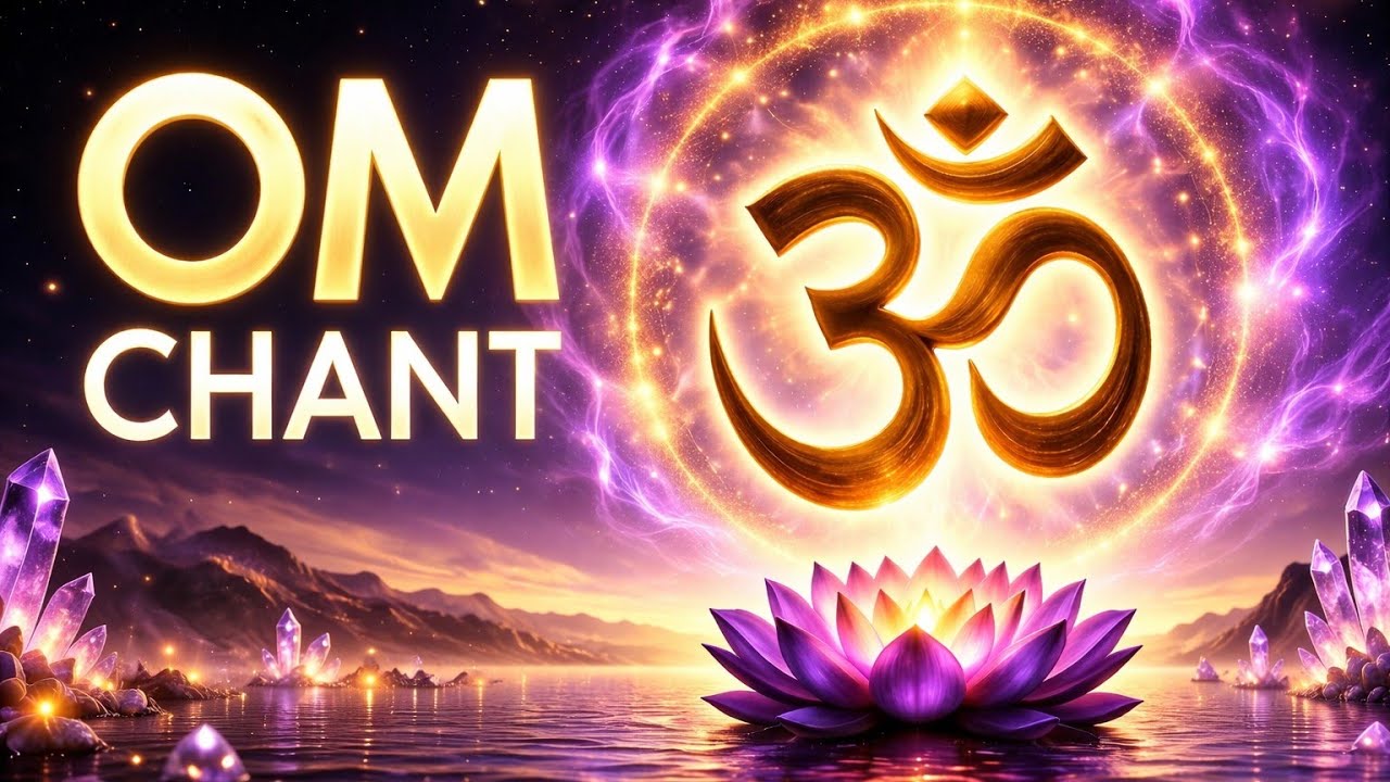 OM Chanting Meditation 1 Hour 🕉️ Deep Healing Frequency for Mind, Body ...