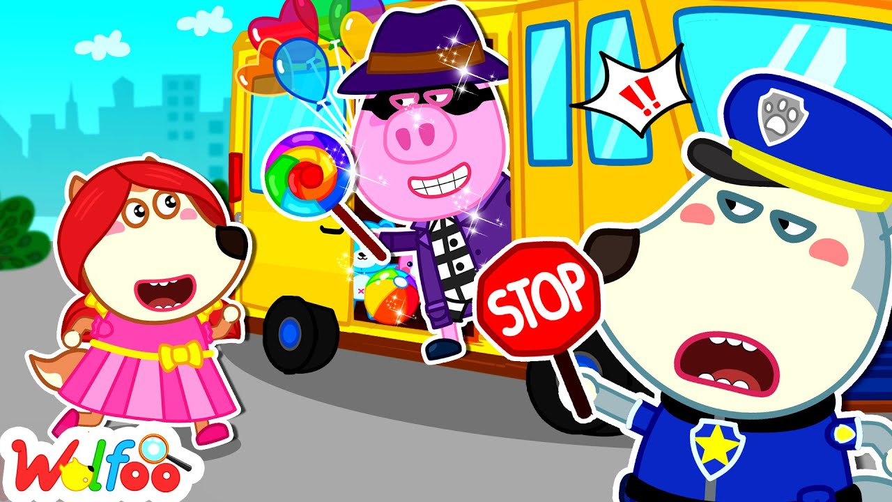 Don't Go with Strangers | Safety Rules for Kids | Kids Cartoon | Wolfoo Cartoon