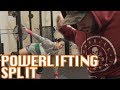 What Your Powerlifting Program Split Should Look Like