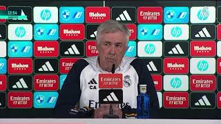 Rueda de prensa de Carlo Ancelotti previa al Real Madrid vs Cádiz