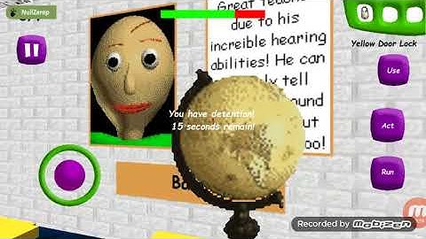 Once Again In Baldi Basics Null zerep Mod