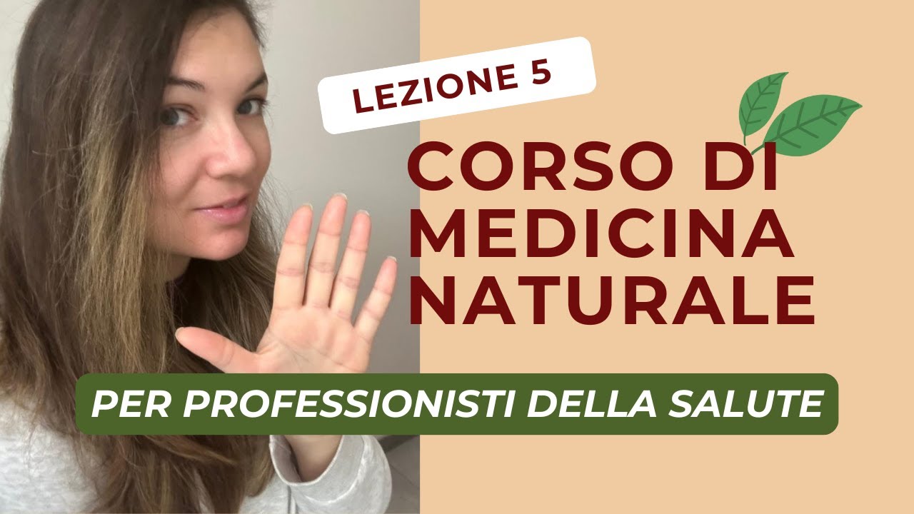 CORSO GRATUITO DI MEDICINA NATURALE Lez. 5 Omeopatia e Sali di Schussler