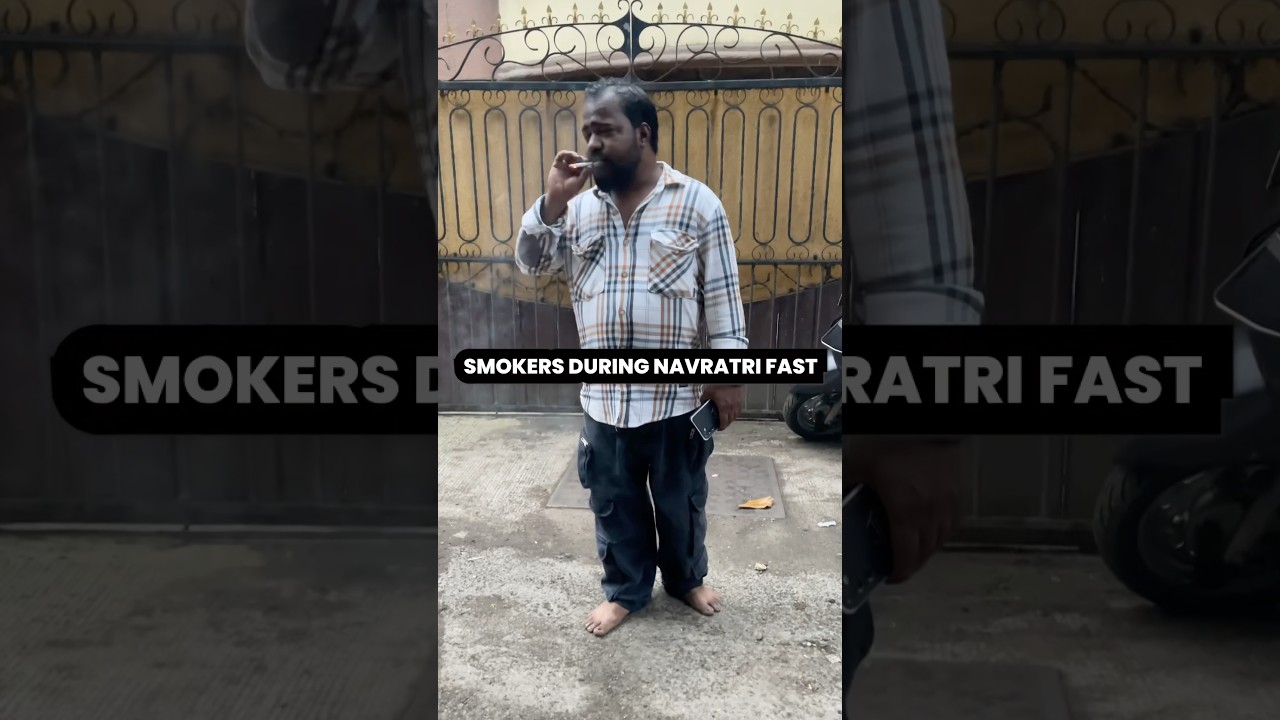 Peoples on Navratri Days😭 