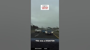 Be sure to keep an eye out for the cars behind you! | Caught on Thinkware Dash Cam