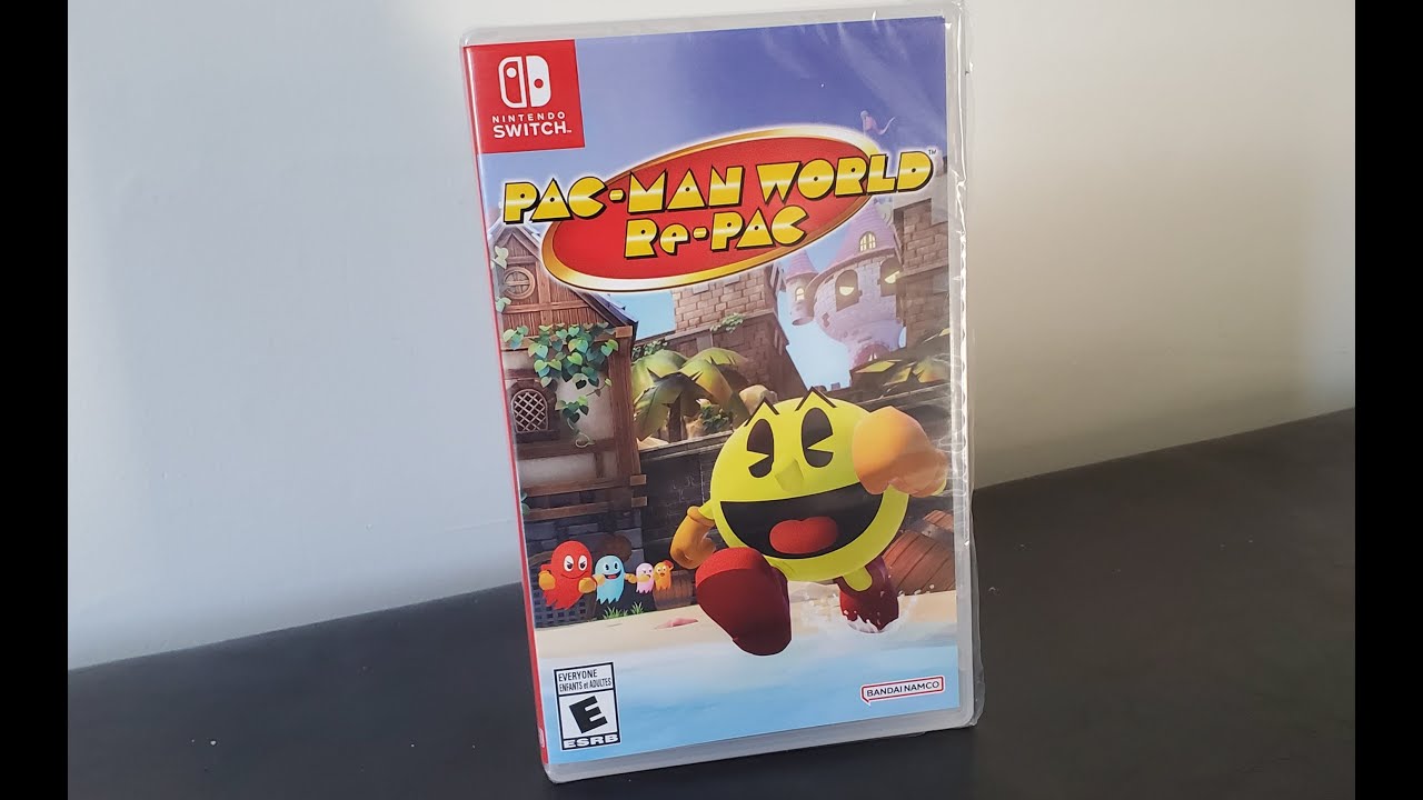 Pac-Man World Re-Pac - Switch Unboxing! - YouTube