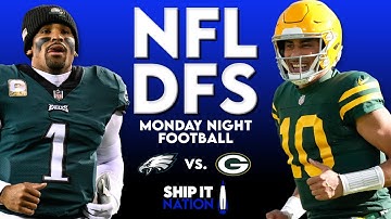 Eagles vs Packers NFL DFS Showdown | Week 10 MNF | Picks, Plays & Process