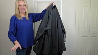 PERFEHAIR Barber &amp; Salon Cape with Soft Silicone Collar &amp; Sleeves | Breathable Hair Cutting Cape