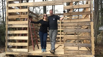 Pallet Shed Build Part 1
