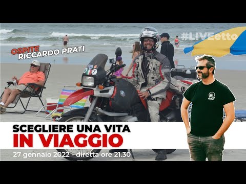 SCEGLIERE UNA VITA IN VIAGGIO, intervista a RICCARDO PRATI // #LIVEetto