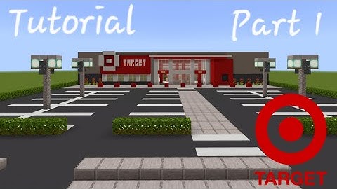 Tutorial: How to Make A Target IN MINECRAFT!!!!!! (2023 City Build)