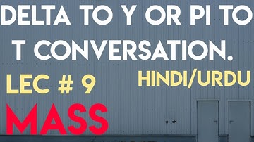 Delta to Y or pi to T network conversion.