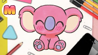 HOW TO DRAW A KAWAII KOALA ❤️ Easy kawaii drawings ❤️ Learn to draw animals HOW TO DRAW A KAWAII KOALA ❤️ Easy kawaii drawings ❤️ Learn to draw animals