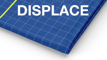 How to use the displacement map for more realistic results