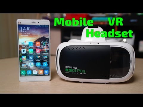 Mobile VR Headset. RITECH RIEM3 Plus. Недорогие VR очки с Gearbest.