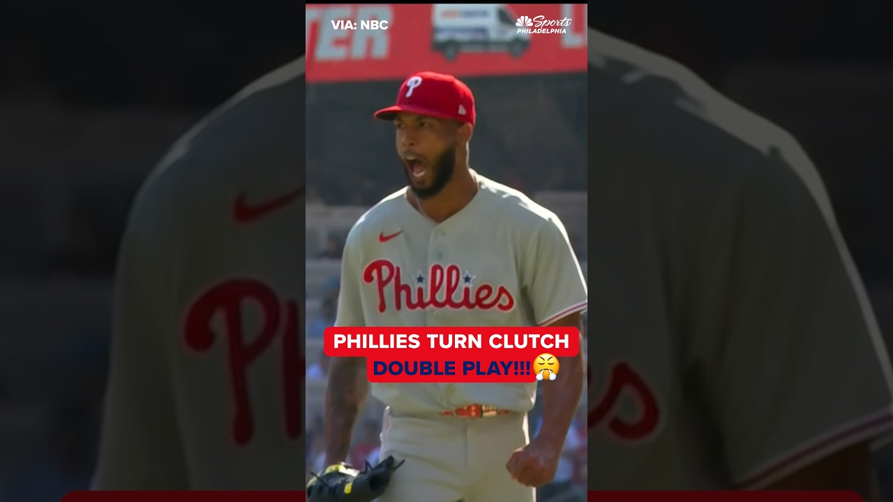 PHILS TURN A HUGE 3-2-3 DOUBLE PLAY 🔥