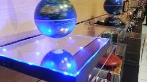 C Shape Magnetic Levitation Floating Globe World Map from GearBest.com
