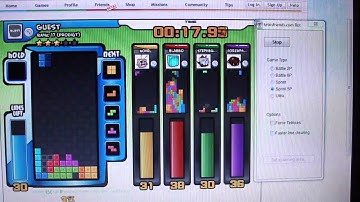 Updated Bot plays Sprint 5P on tetrisfriends.com