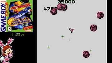 Asteroids & Missile Command (GB) - Full Playthrough