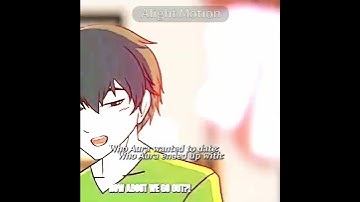 Who Aura wanted to date vs who Aura ended up with //MSA// #msa #mystoryanimated #msaedit #shorts