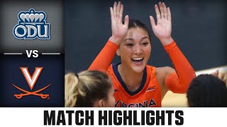 Old Dominion vs. Virginia ACC Volleyball Highlights (2023)