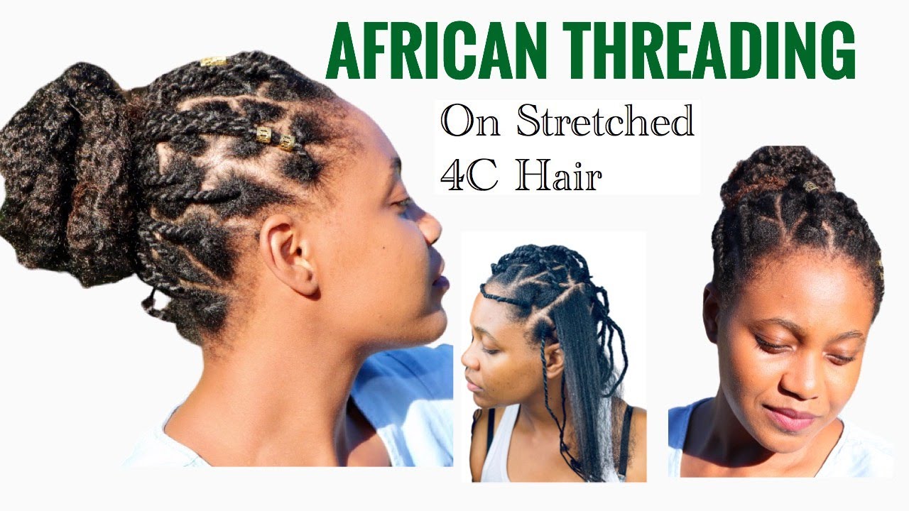African Threading with Extensions – Natural Sisters – South