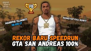 Download lagu Rekor Baru Speedrun GTA San Andreas 100% !!! | Speedrun Indonesia