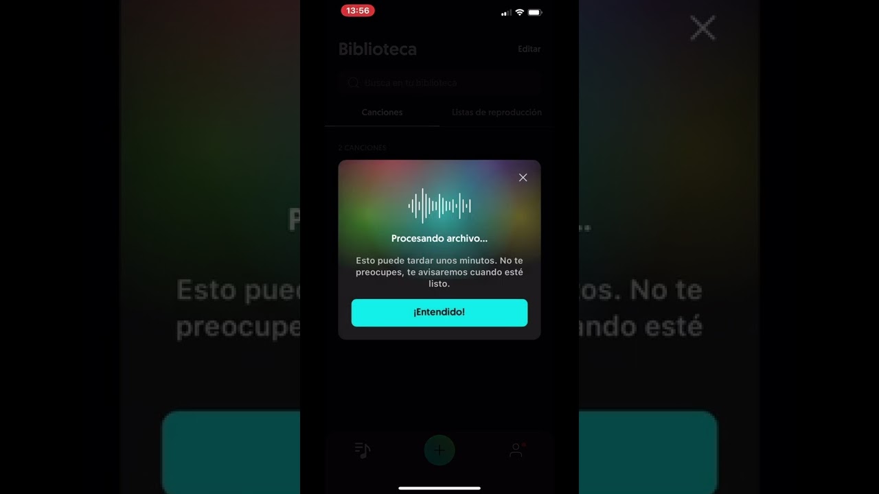 App para separar audio y voz