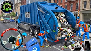 Real Garbage Truck Driving Simulator 3D: Extreme City Drive Challenge 3D! Android Gameplay