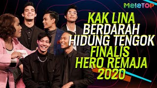 Kak Lina berdarah hidung tengok finalis Hero Remaja 2020  | MeleTOP | Dato' Hans Isaac | Nabil Ahmad