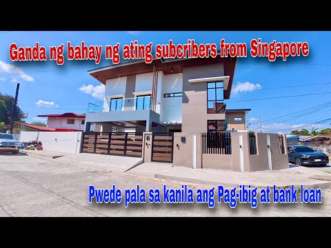 2 storey House built in 6 months pwede ka rin pala magpagawa ng bahay , thru bank loan at Pag-ibig