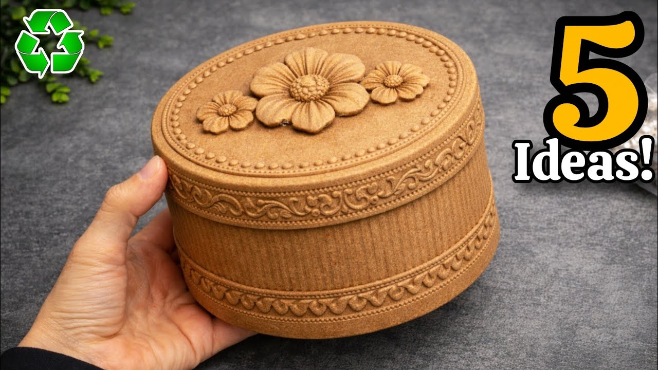 Transforming Cardboard Rolls & Fabric ♻️😱 5 GENIUS Recycling Ideas That Will Amaze You!