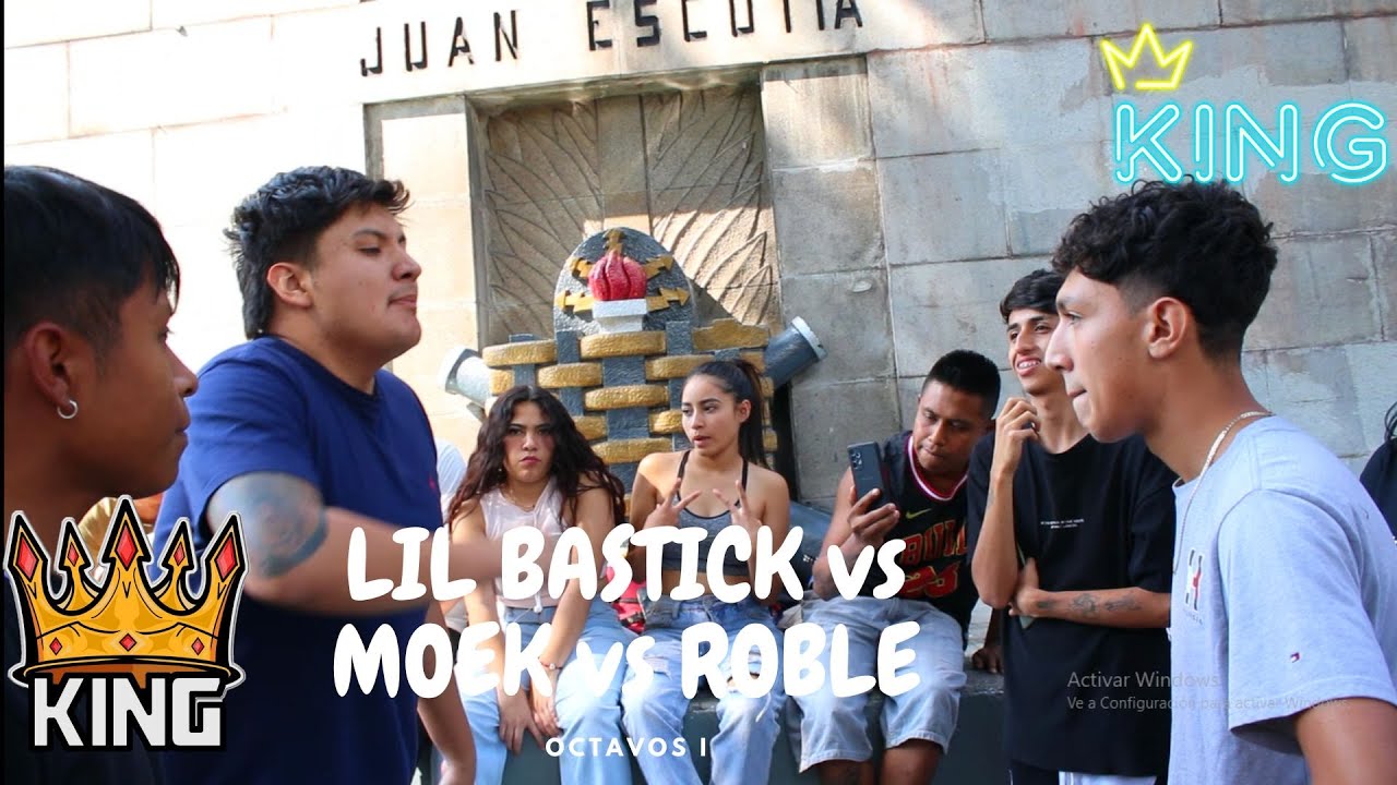 👑Lil Bazty vs Moek vs Roble | Octavos VIII | Rey de Reyes Battles ...
