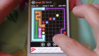 Flow - 10x10 Level 28 Walkthrough