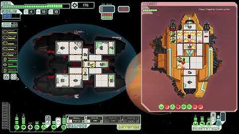 I found the incomplete Rebel Flagship under construction in #FTL (NO MODS)