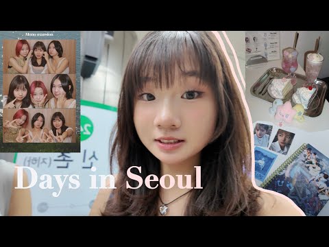 KOREA VLOG | nct wish comeback, cute cafes, nights out in seoul...