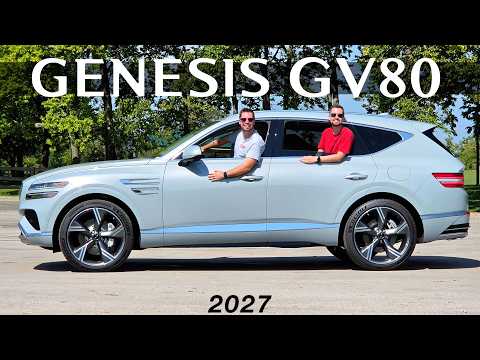 2027 Genesis GV80 -- Here's Everything NEW for 2027! (More Seats + More Massaging!)